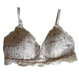 Aerie padded lace bralette Size 36C
